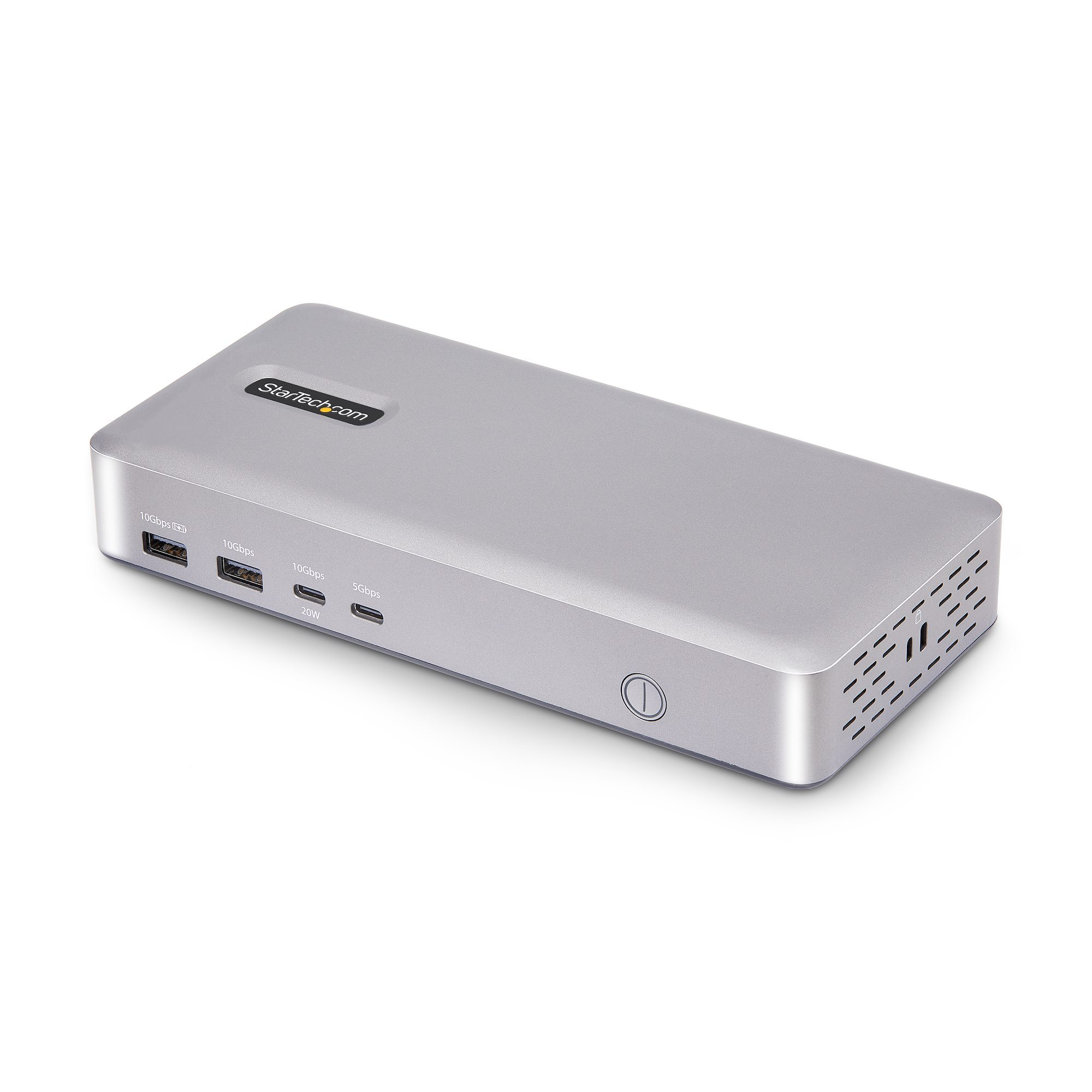 StarTech.com Dual-Monitor USB4 Docking Station, Dual 4K 120Hz of Single 8K 60Hz HDMI, 100W Laptop Charging, 2.5GbE, USB-C Multi-Monitor Dock, Zonder Drivers