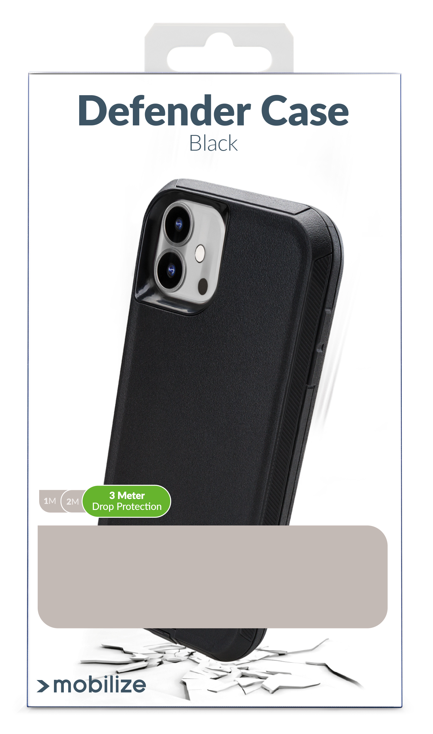 Mobilize Defender Case Apple iPhone 6/6s/7/8/SE (2020/2022) Black - Afbeelding 6
