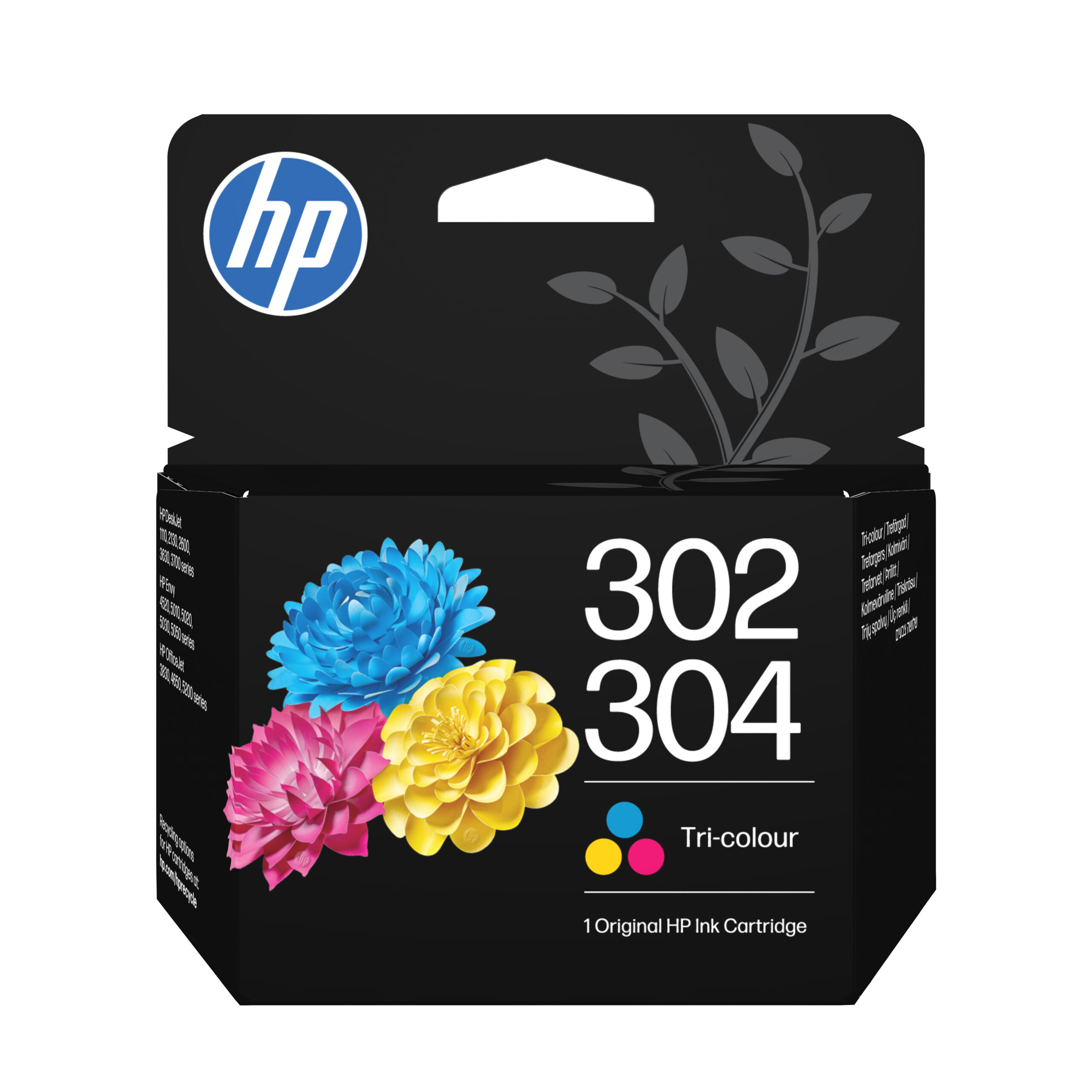 HP 302/304 originele driekleureninktcartridge - Afbeelding 2