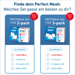 Mesh Set FRITZ!Mesh Wi-Fi Set 1700 3-pack - Afbeelding 6