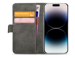 Mobilize Classic Gelly Wallet Book Case Apple iPhone 14 Pro Black - Afbeelding 3