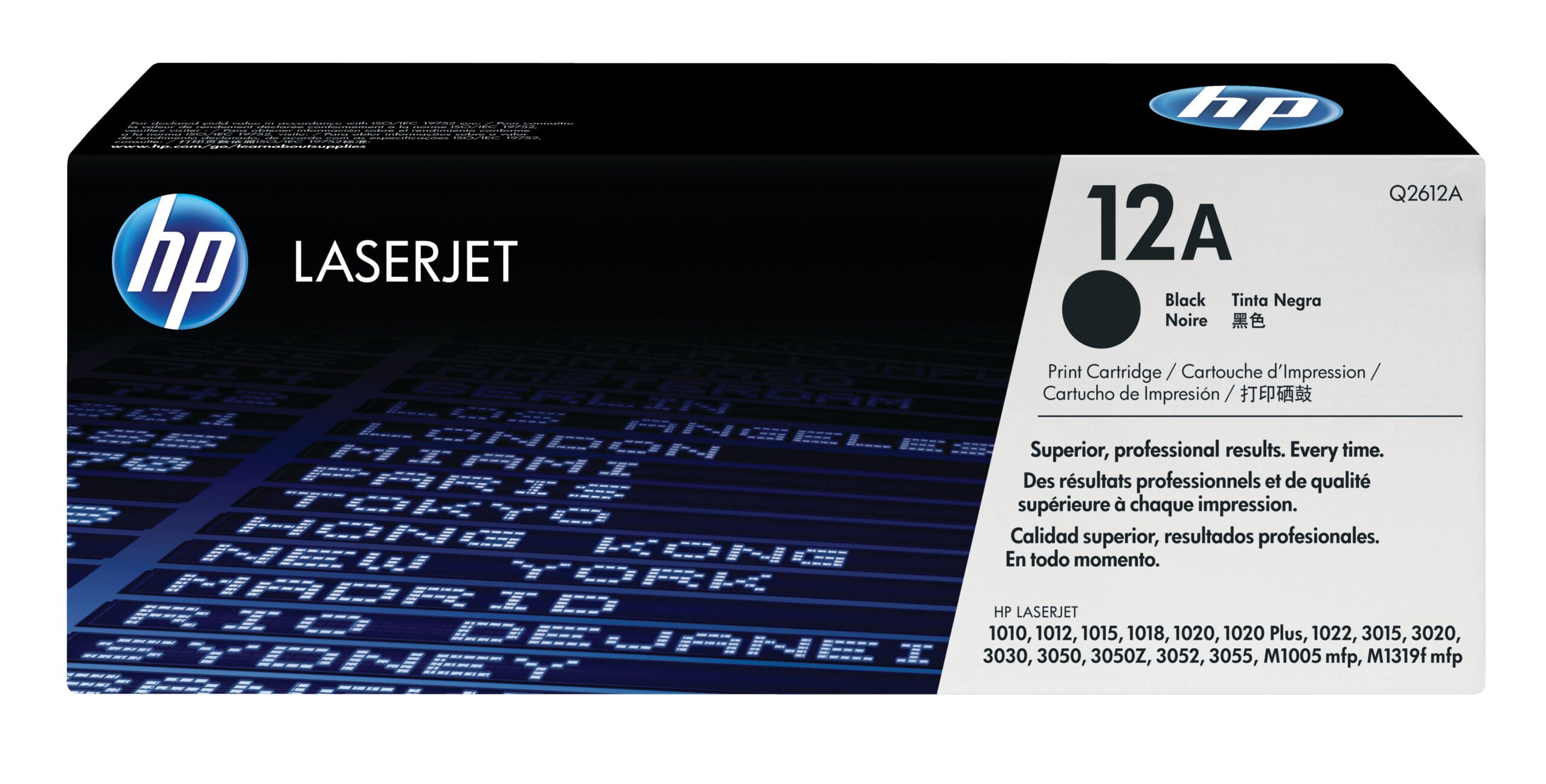 HP 12A originele zwarte LaserJet tonercartridge - Afbeelding 2