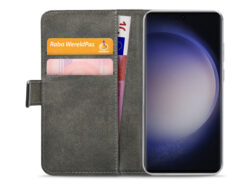 Mobilize Classic Gelly Wallet Book Case Samsung Galaxy S23 Ultra 5G Black - Afbeelding 3