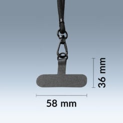 Mobilize Nylon Lanyard Sand - Afbeelding 2