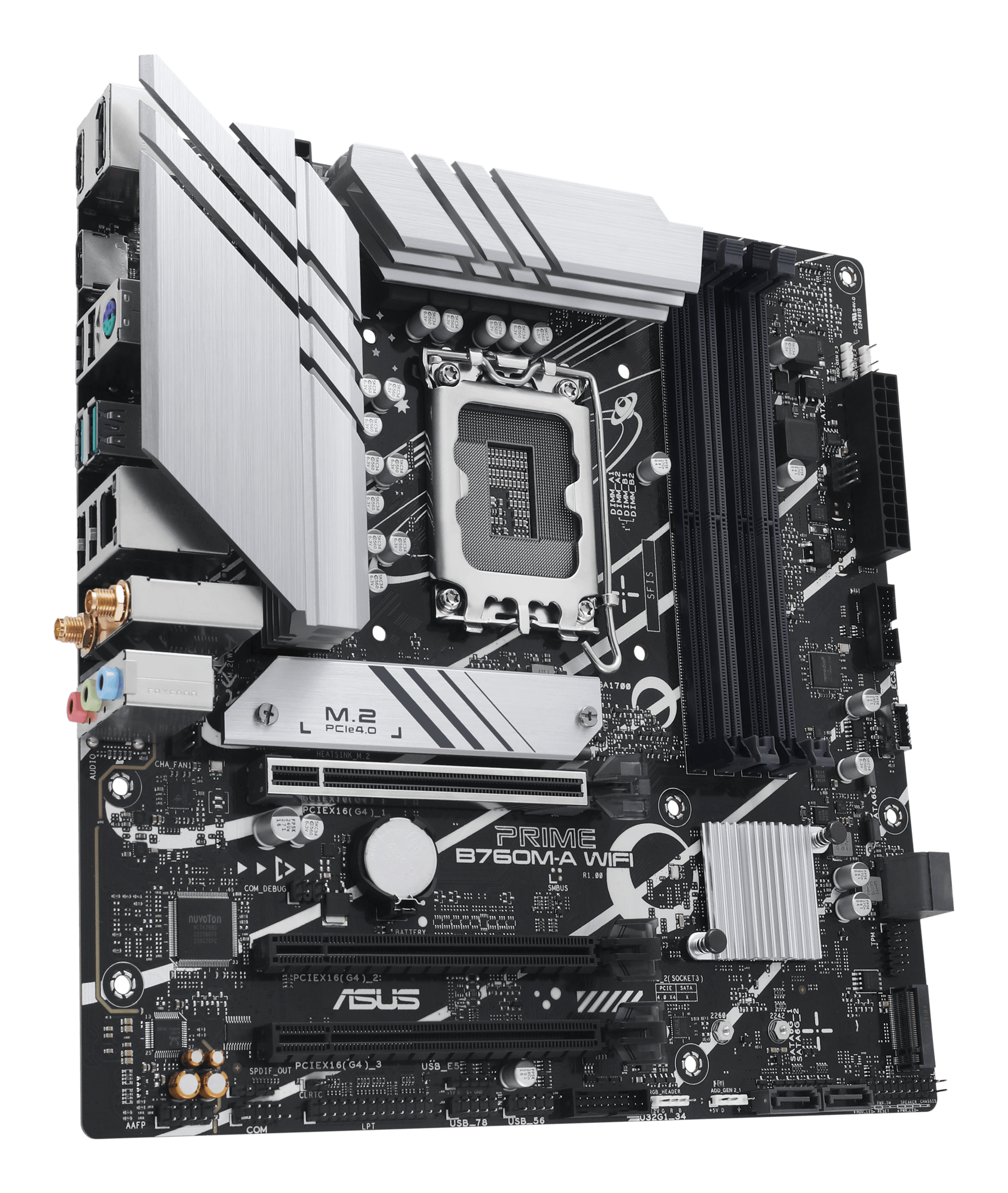 ASUS PRIME B760M-A WIFI Intel B760 LGA 1700 micro ATX - Afbeelding 4