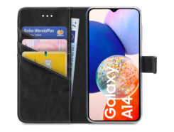 My Style Flex Wallet for Samsung Galaxy A14 4G/5G Black - Afbeelding 2