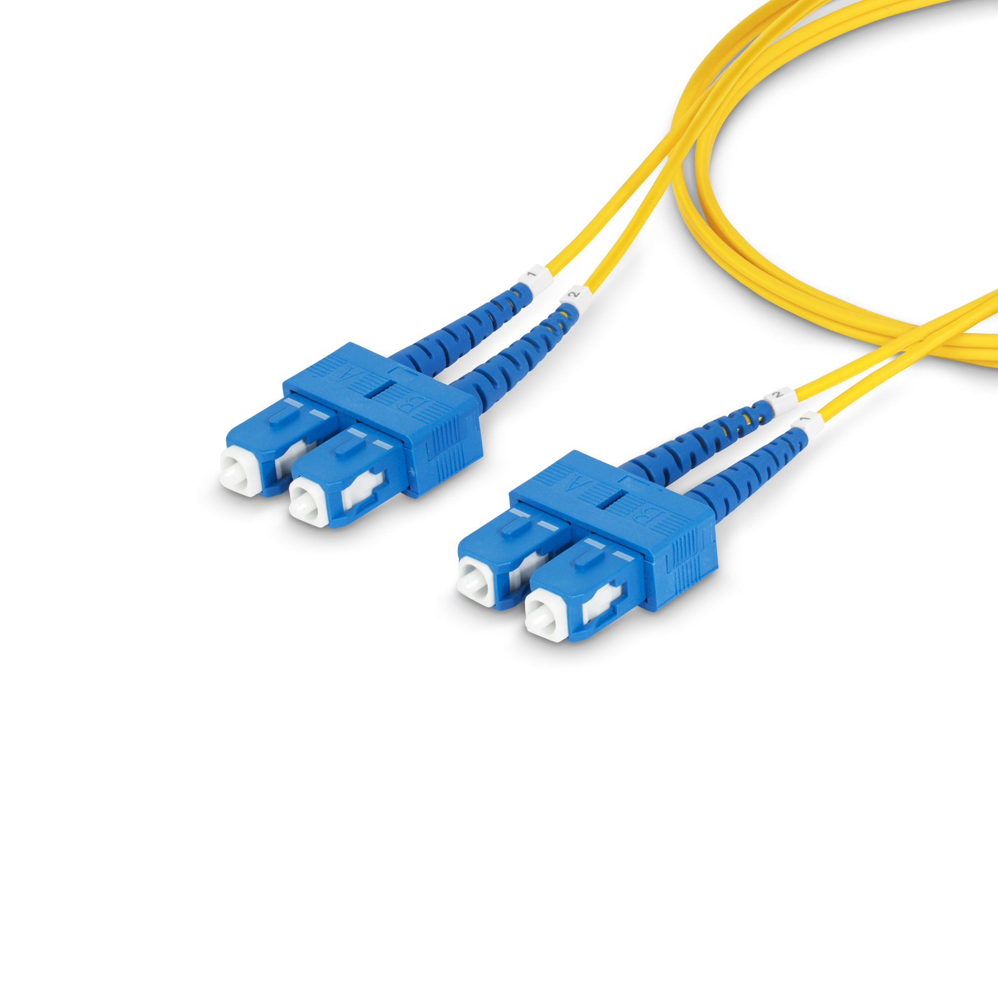StarTech.com 2m SC naar SC (UPC) OS2 Single Mode Duplex Glasvezel Kabel, 9/125µm, Laser Optimized, 40G/100G, Flexibel Buigen, Low Insertion Loss, LSZH Fiber Patchkabel - Afbeelding 6