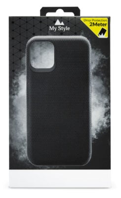 My Style Tough Case for Apple iPhone 15 Black - Afbeelding 4