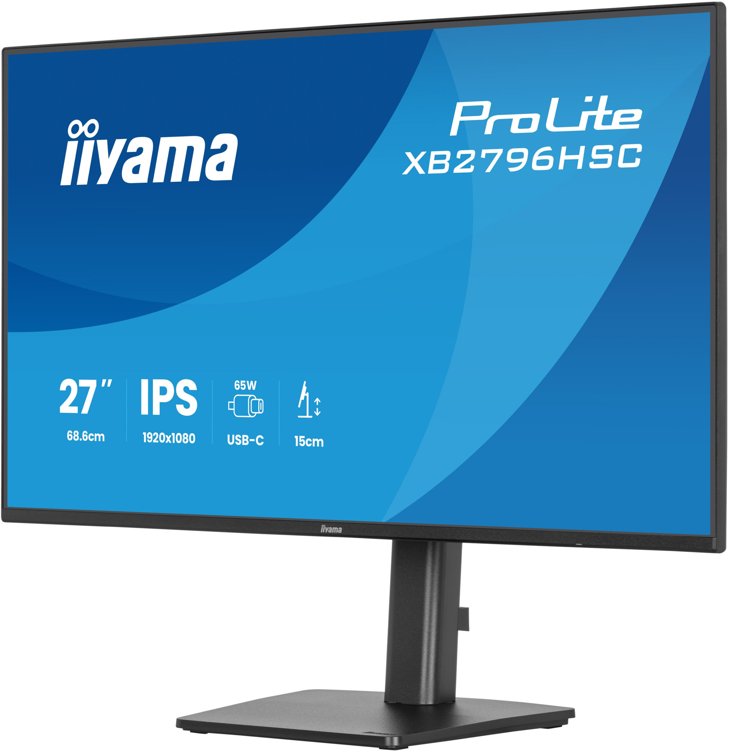 iiyama ProLite XB2796HSC-B1 computer monitor 68,6 cm (27") 1920 x 1080 Pixels Full HD LED Zwart - Afbeelding 5