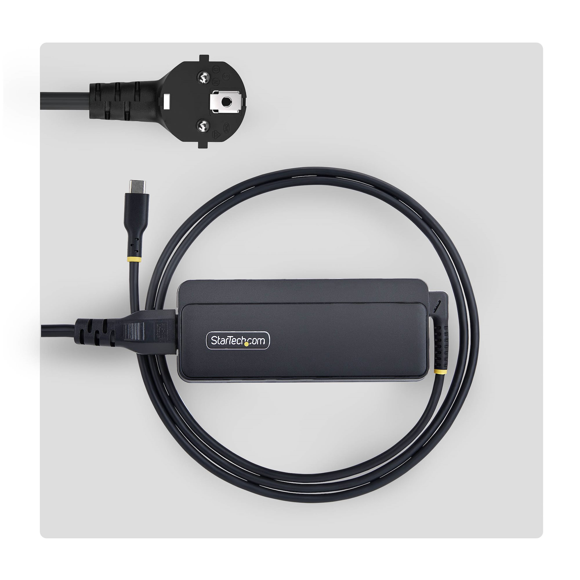StarTech.com 140W USB-C Laptop Oplader met 1,2m Ingebouwde USB-C kabel, GaN Power Adapter voor MacBook M3/M4/M5 Pro/Max en Dell Pro/Plus/Premium - Afbeelding 5