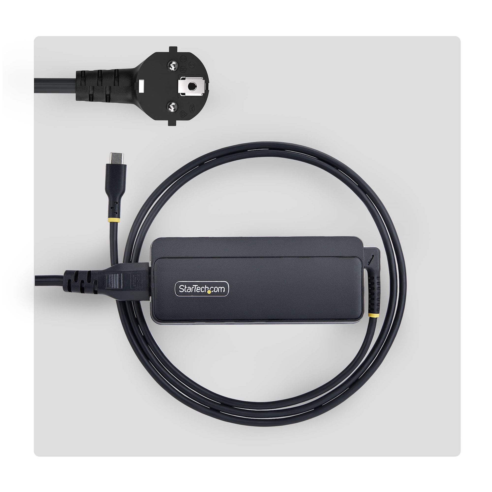 StarTech.com 140W USB-C Laptop Oplader met 1,2m Ingebouwde USB-C kabel, GaN Power Adapter voor MacBook M3/M4/M5 Pro/Max en Dell Pro/Plus/Premium - Afbeelding 5