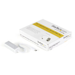 StarTech.com USB-C naar Gigabit Ethernet Adapter, Aluminium, Thunderbolt 3 / 4 Compatibel, USB Type C naar RJ45 LAN GbE Netwerkadapter - Afbeelding 6