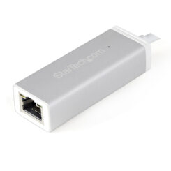 StarTech.com USB-C naar Gigabit Ethernet Adapter, Aluminium, Thunderbolt 3 / 4 Compatibel, USB Type C naar RJ45 LAN GbE Netwerkadapter - Afbeelding 3