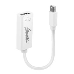 Lindy 41719 video kabel adapter Mini DisplayPort HDMI Wit