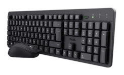 Trust TKM‑360 Draadloos toetsenbord+muis set – business model – RF draadloos – QWERTY – Inclusief muis – Zwart - Afbeelding 2