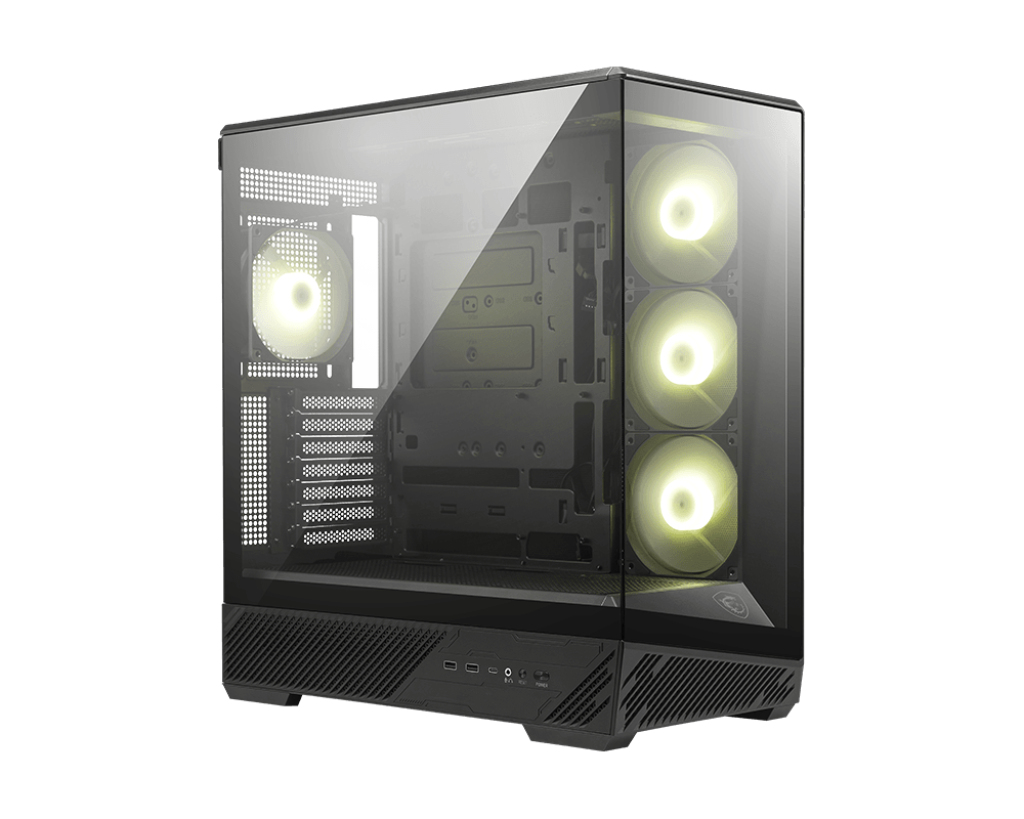 MSI MAG PANO 130R PZ computerbehuizing Midi Tower Zwart - Afbeelding 4