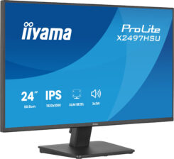 iiyama ProLite X2497HSU-B1 computer monitor 60,5 cm (23.8") 1920 x 1080 Pixels Full HD LED Zwart - Afbeelding 5