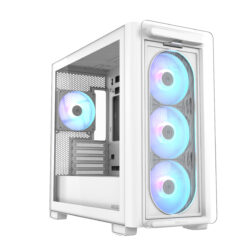ASUS A23 PLUS TG ARGB WHITE Micro Tower Wit - Afbeelding 6