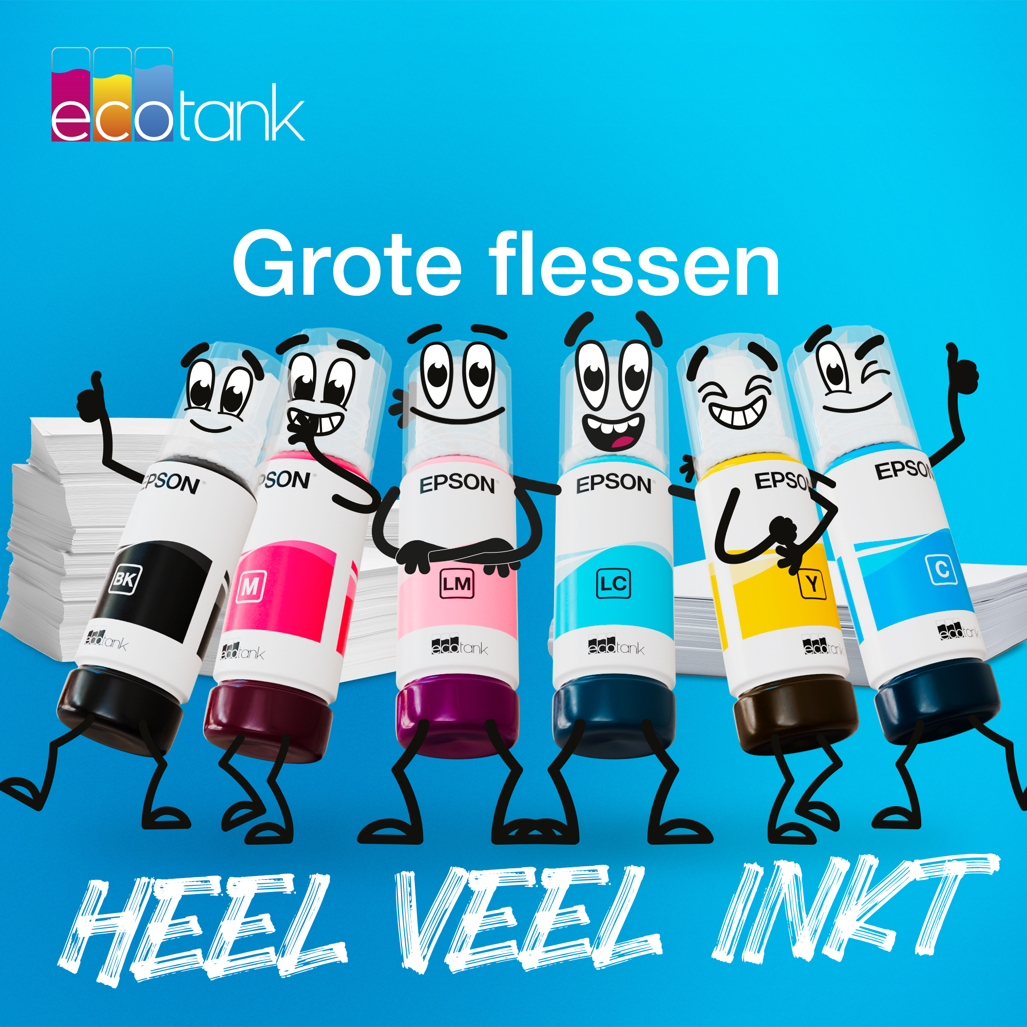 Epson 107 EcoTank inktfles zwart - Afbeelding 6