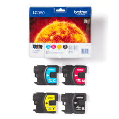 Brother LC980VALBP inktcartridge 4 stuk(s) Origineel Zwart, Cyaan, Magenta, Geel - Afbeelding 4