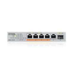 Zyxel XMG-105HP Unmanaged 2.5G Ethernet (100/1000/2500) Power over Ethernet (PoE) Zilver - Afbeelding 4