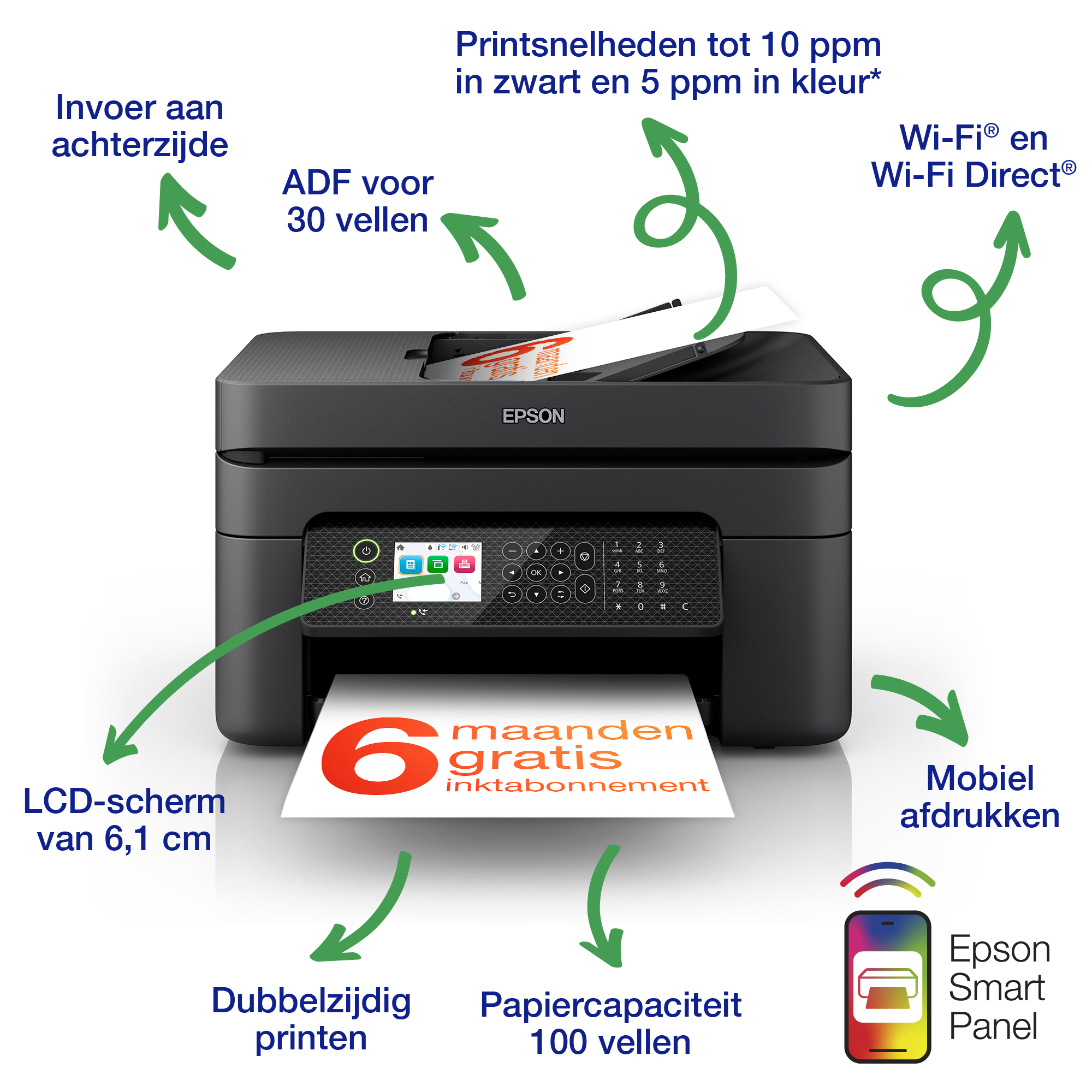 Epson WorkForce WF-2950DWF - Afbeelding 3