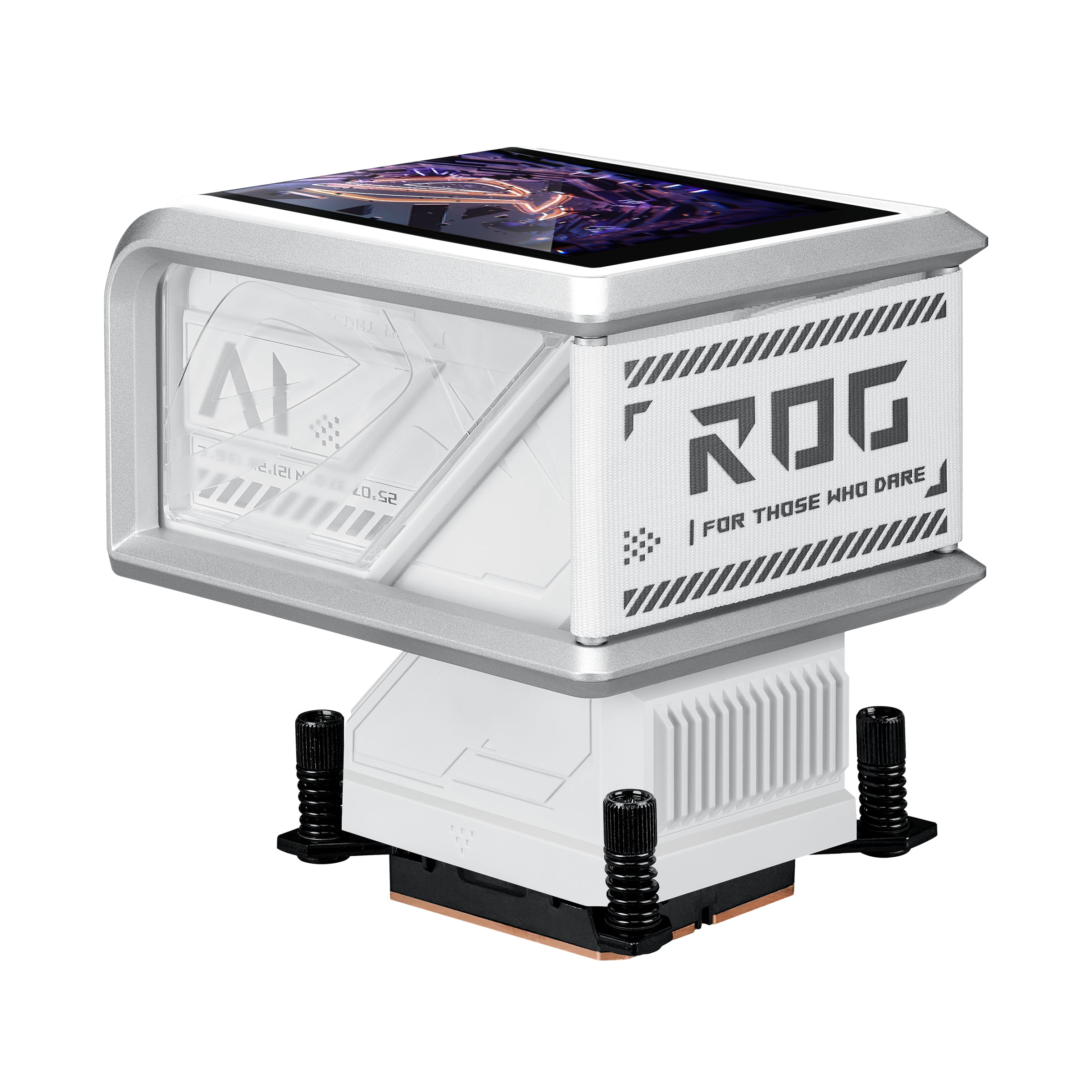 ASUS ROG RYUO IV 360 ARGB WHT Processor Alles-in-één vloeistofkoeler 12 cm Wit - Afbeelding 4