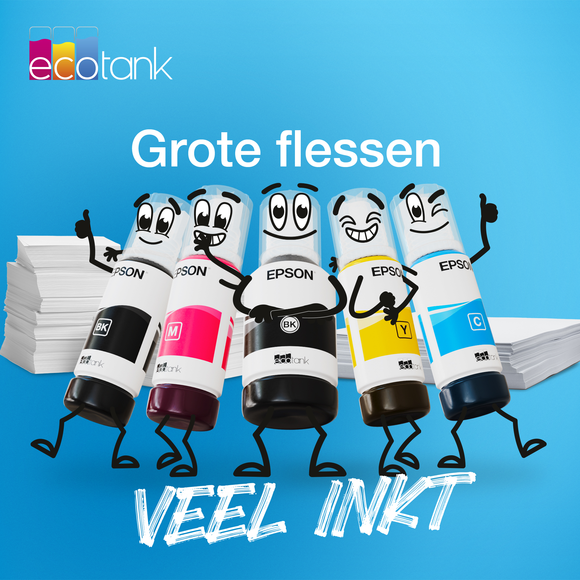 Epson 106 EcoTank inktfles cyaan - Afbeelding 6