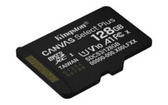 Kingston Technology 128GB microSDXC Canvas Select Plus Gen3 150MB/s A1 kaart + adapter - Afbeelding 5