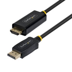 StarTech.com 4,5m DisplayPort naar HDMI Adapter Kabel met Grip Connectors, 4K 60Hz, Uni-Directionele DP naar HDMI Video Converter, DP Desktop naar HDMI Monitor - Afbeelding 4