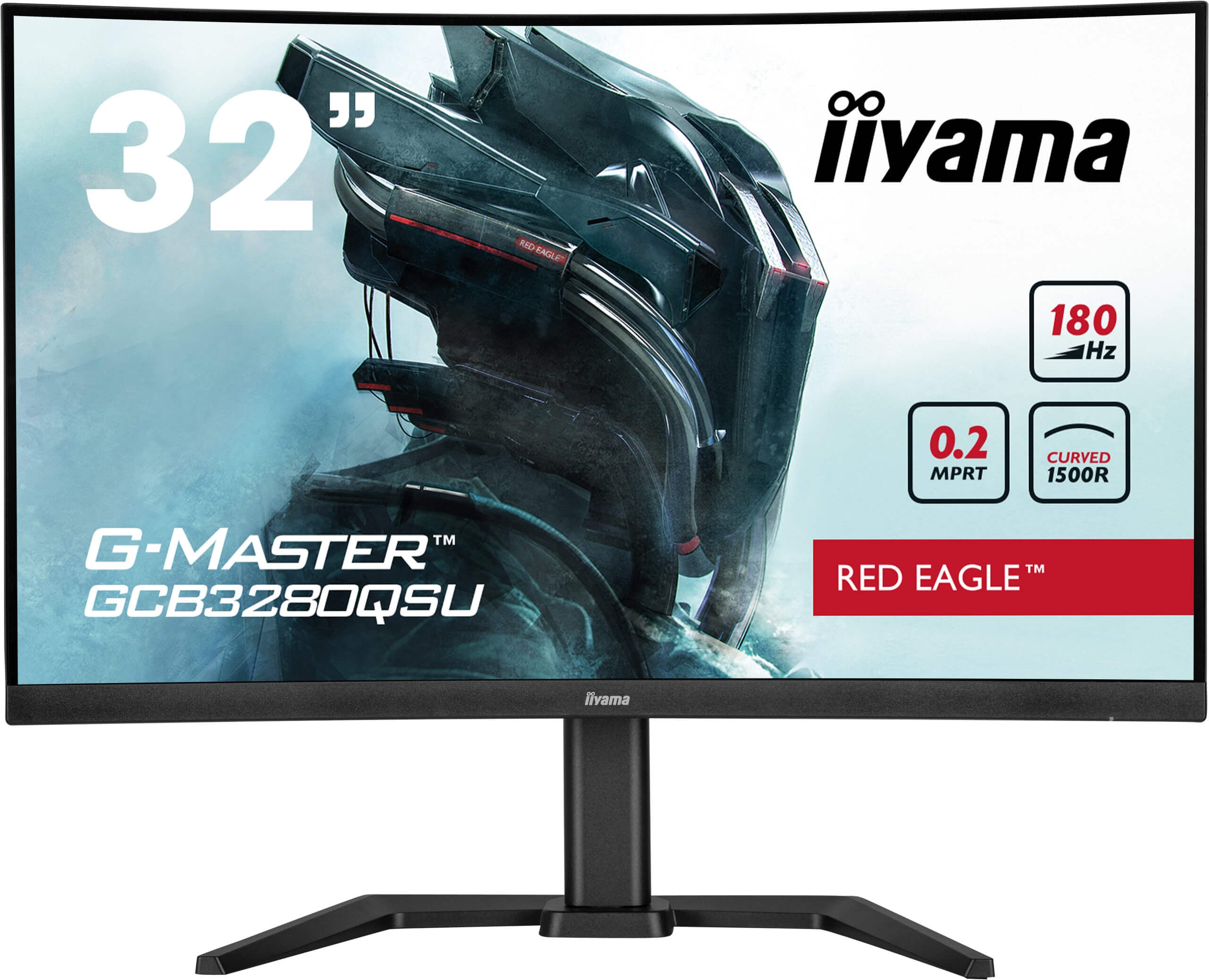 iiyama G-MASTER GCB3280QSU-B2 computer monitor 80 cm (31.5") 2560 x 1440 Pixels Dual QHD LED Zwart - Afbeelding 3