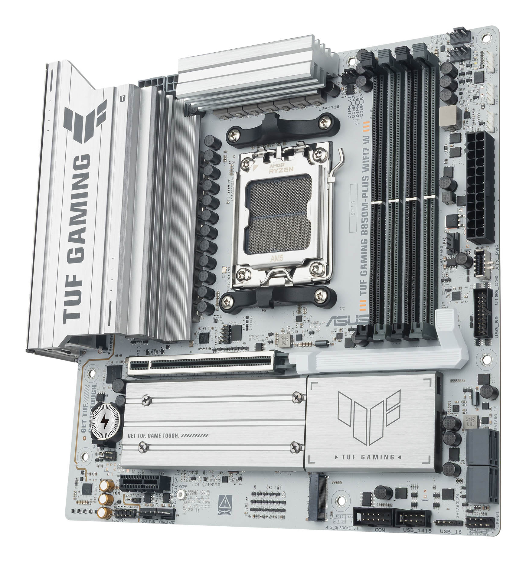 ASUS TUF GAMING B850M-PLUS WIFI7 W AMD B850 Socket AM5 micro ATX - Afbeelding 5