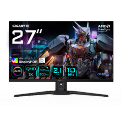 GIGABYTE AORUS FO27Q5P computer monitor 68,6 cm (27") 2560 x 1440 Pixels Quad HD QD-OLED Zwart - Afbeelding 2