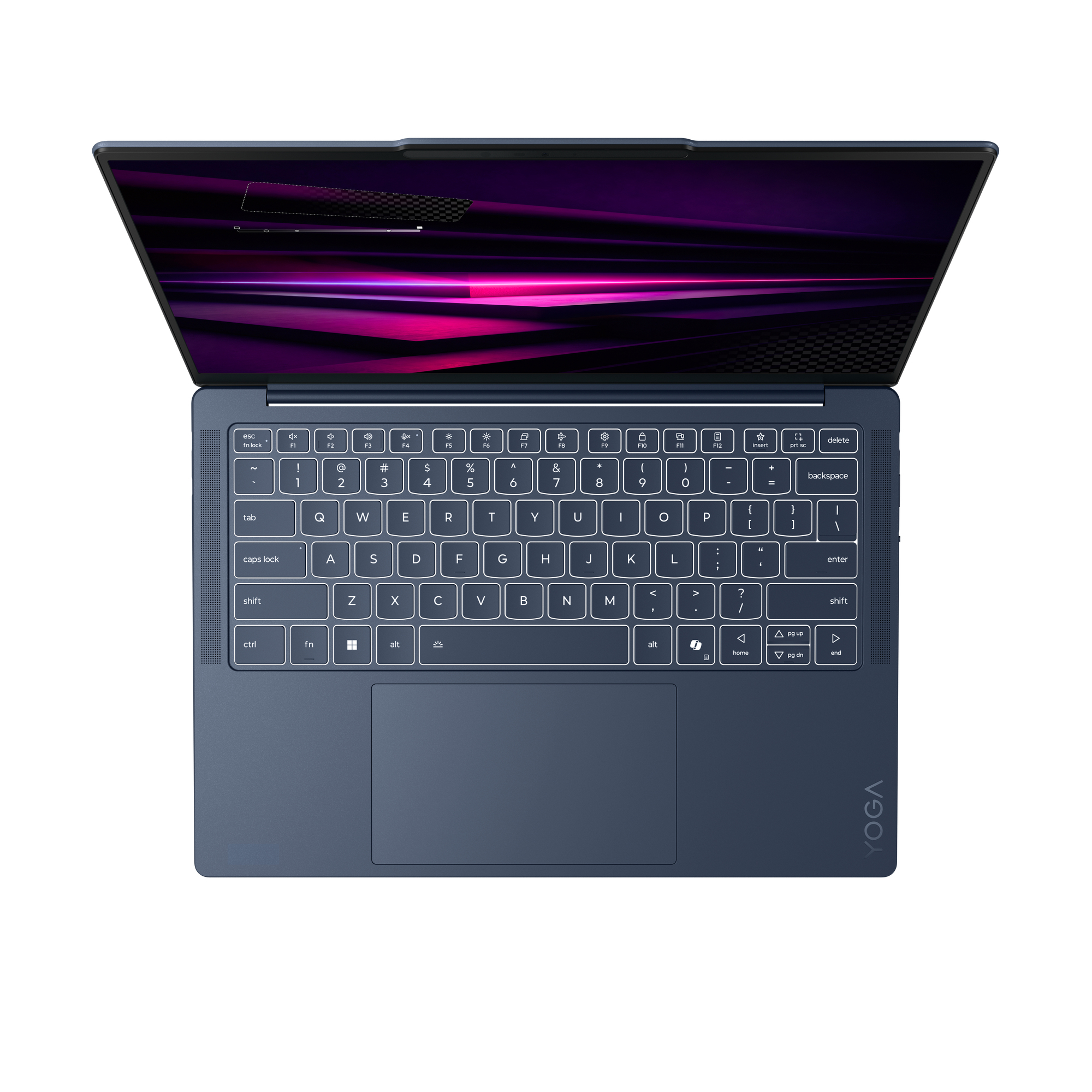 Lenovo Yoga Slim 7 14Q8Y11 Copilot+ PC Snapdragon X2P-42-100 Laptop 35,6 cm (14") WUXGA 16 GB LPDDR5x-SDRAM 512 GB SSD Wi-Fi 7 (802.11be) Windows 11 Home Blauw Engels - Afbeelding 3