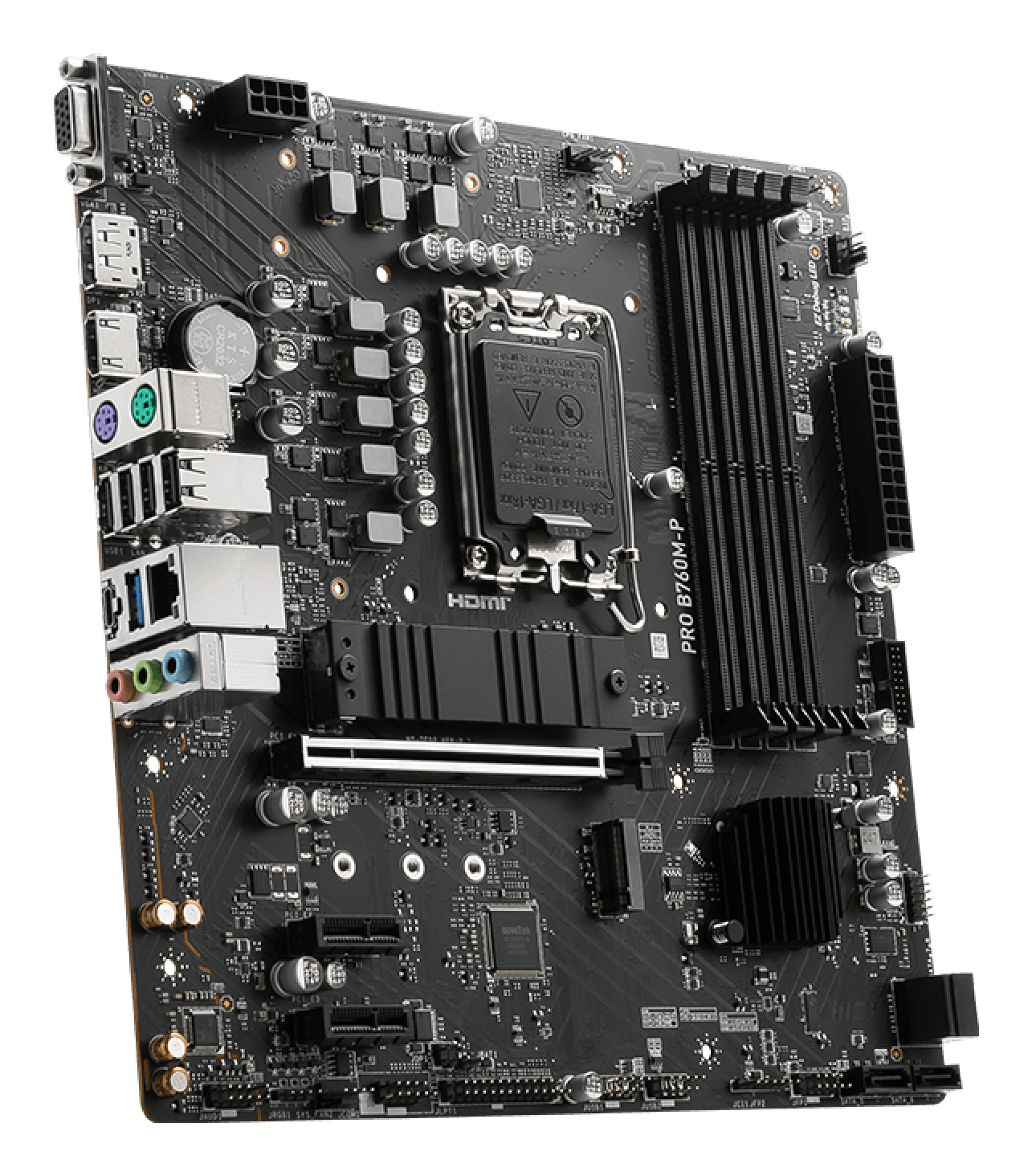 MSI PRO B760M-P moederbord Intel B760 LGA 1700 micro ATX - Afbeelding 5