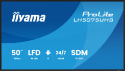 iiyama LH5075UHS-B2AG beeldkrant Digitale signage flatscreen 125,7 cm (49.5") LCD Wifi 500 cd/m² 4K Ultra HD Zwart Type processor Android 11 24/7 - Afbeelding 3