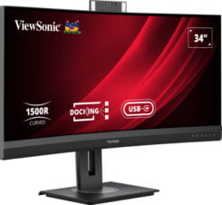Viewsonic VG3457CV computer monitor 86,4 cm (34") 3440 x 1440 Pixels UltraWide Quad HD LED Zwart - Afbeelding 3