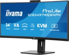 iiyama ProLite XCB3497WQSNPH-B1 computer monitor 86,4 cm (34") 3440 x 1440 Pixels UltraWide Quad HD LED Zwart - Afbeelding 6