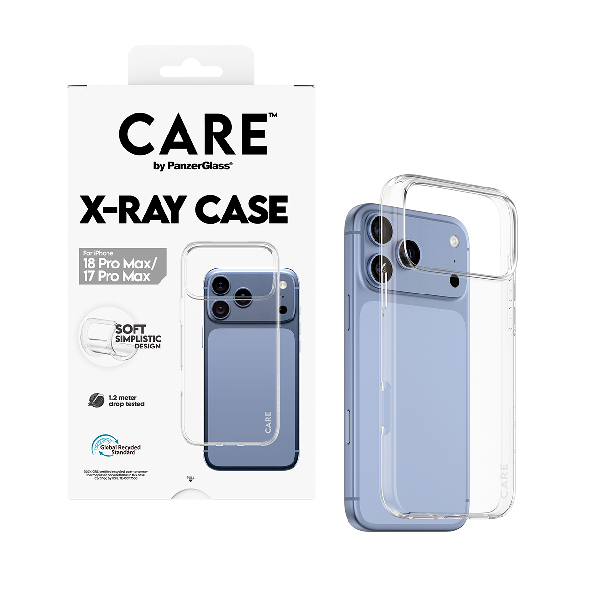 PanzerGlass CARE™ by ® X-Ray Case iPhone 2026 Pro Max | 17 Pro Max mobiele telefoon behuizingen Hoes Transparant - Afbeelding 6