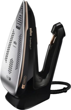 Braun FI 7276 BK FreeStyle 7 Stoomstrijkijzer Zwart, Goud - Afbeelding 4