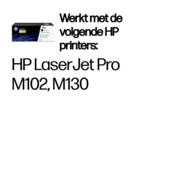 HP 17A originele zwarte LaserJet tonercartridge - Afbeelding 3
