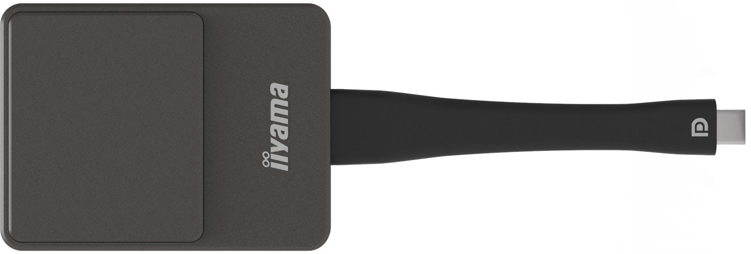 iiyama WP D002C Smart TV-dongle USB 4K Ultra HD Zwart, Zilver - Afbeelding 3