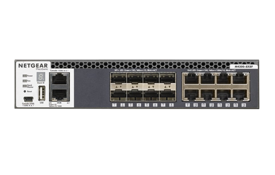 NETGEAR XSM4316S Managed L3 10G Ethernet (100/1000/10000) 1U Zwart - Afbeelding 5