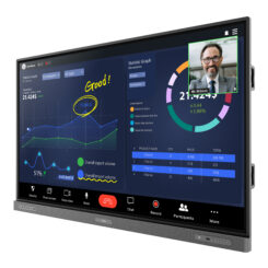 BenQ RP8603 Interactief flatscreen 2,18 m (86") Wifi 450 cd/m² 4K Ultra HD Zwart Touchscreen Type processor Android 11 18/7 - Afbeelding 3
