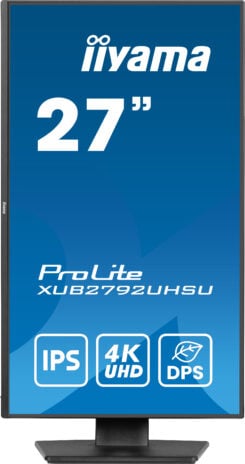iiyama ProLite XUB2792UHSU-B6 computer monitor 68,6 cm (27") 3840 x 2160 Pixels 4K Ultra HD LED Zwart - Afbeelding 4