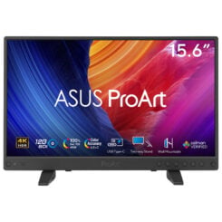 ASUS ProArt PA16USV computer monitor 39,6 cm (15.6") 3840 x 2160 Pixels 4K Ultra HD LCD Zwart