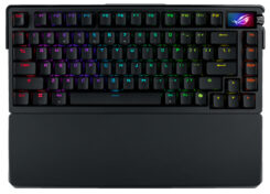 ASUS ROG Azoth Extreme toetsenbord Gamen USB + RF Wireless + Bluetooth QWERTY Engels Zwart