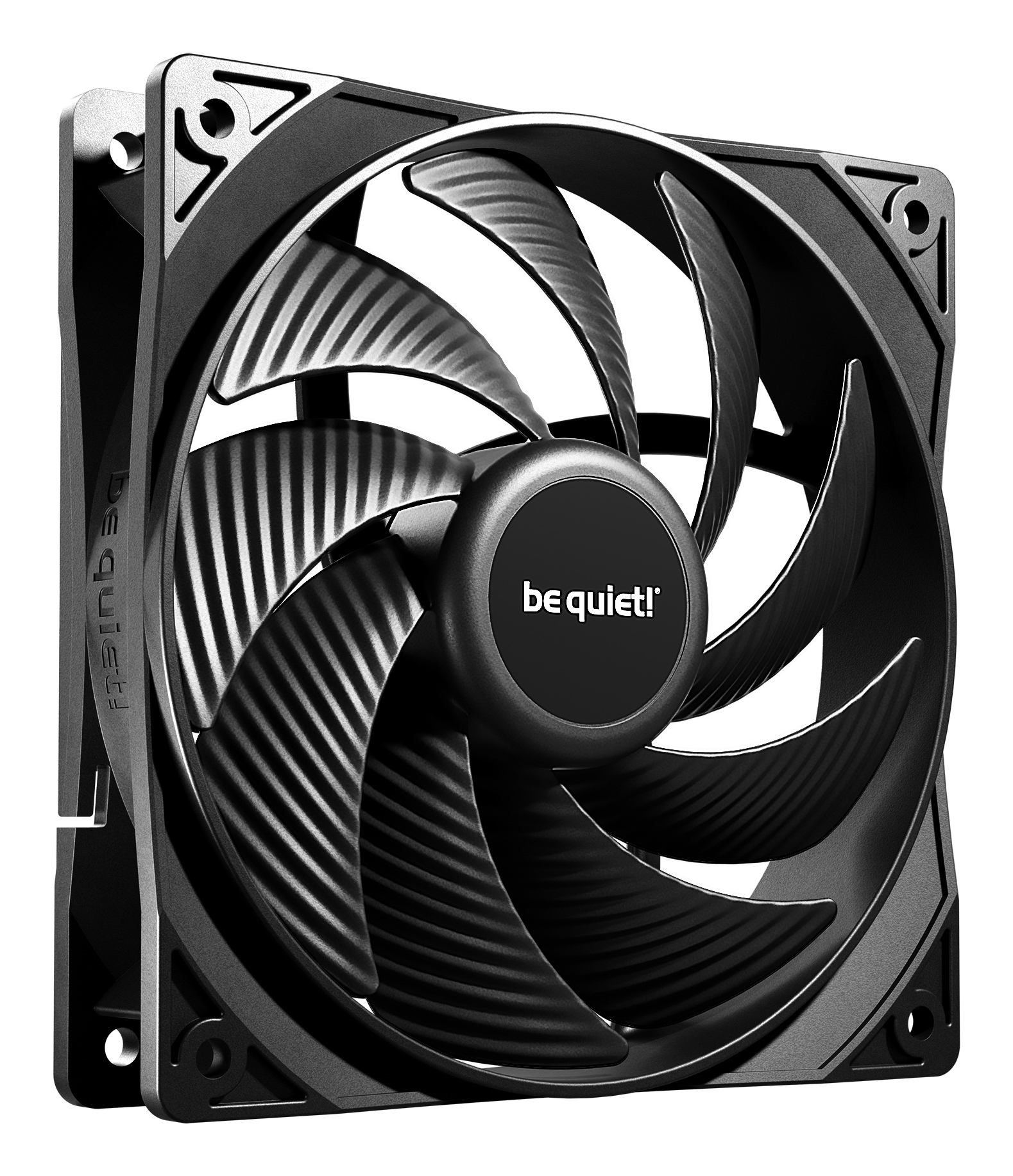 be quiet! Pure Wings 3 120mm | PWM high-speed Triple Pack Computer behuizing Ventilator 12 cm Zwart 3 stuk(s) - Afbeelding 2