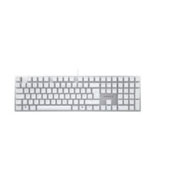 CHERRY KC 200 MX toetsenbord Universeel USB QWERTZ Duits Zilver, Wit - Afbeelding 2