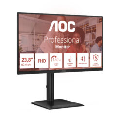 AOC 24E4U computer monitor 60,5 cm (23.8") 1920 x 1080 Pixels Full HD LED Zwart - Afbeelding 4